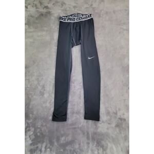 Nike Pro Combat Mens Size M Tights Black 449822-010 Gym Hiking Running C22-51